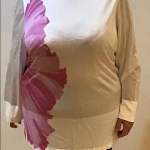 Stizzoli White & Pink Floral US 22, made in Italy